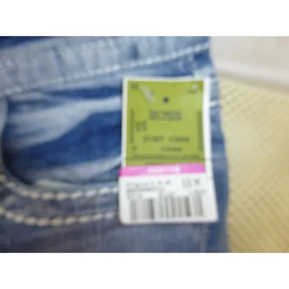 Sky Premium Collection Low Rise Flare Embroidered Skull & Floral Denim Jeans 11/ - Picture 15 of 15